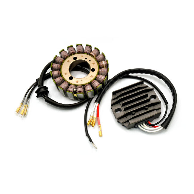 Rick''s Motorsport Electronics Rick''s Hot Shot Lithium Ion Compatible Charging Kit – Kawasaki: 1978–1979 KZ400B Standard…