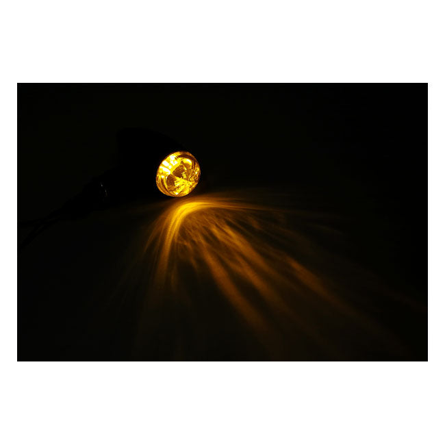MCS Micro Bullet LED Turn Signals, Black