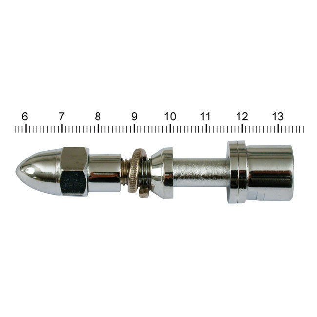 MCS Mirror Adapter M10 to H-D. Chrome