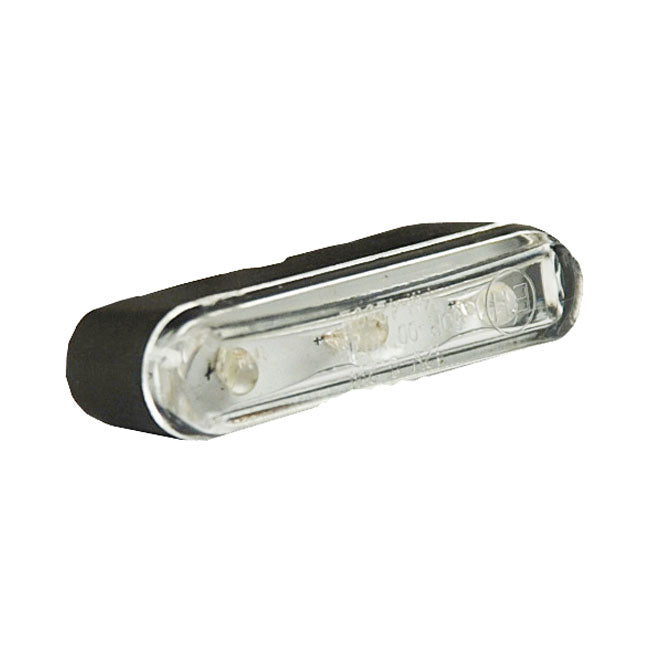 MCS Tri-LED Front Position Light. Clear Lens