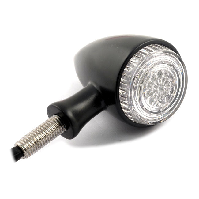 MCS Colorado Bullet LED Turn Signals. Matte Black – Universal