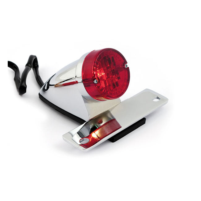 MCS New Sparto Mini Taillight. Chrome