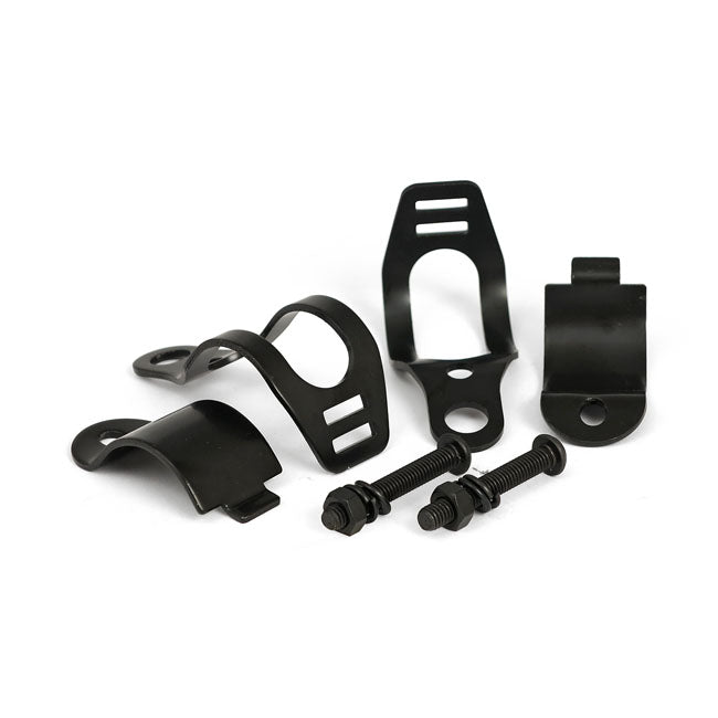 MCS Roper, Turn Signal Fork Mount Kit. 30-45 mm. Black – Universal. 1930–1945 mm Exposed Fork…