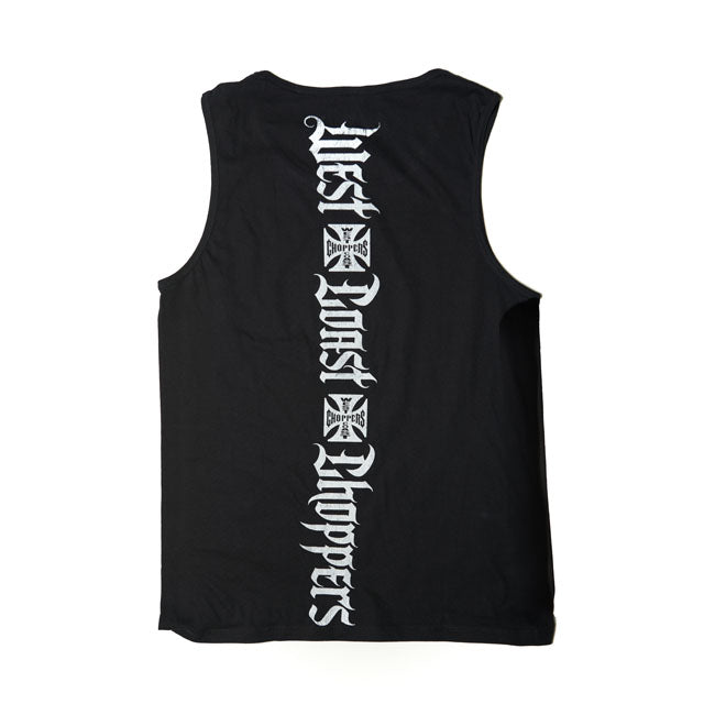 West Coast Choppers Wcc Classic Tank Top Black