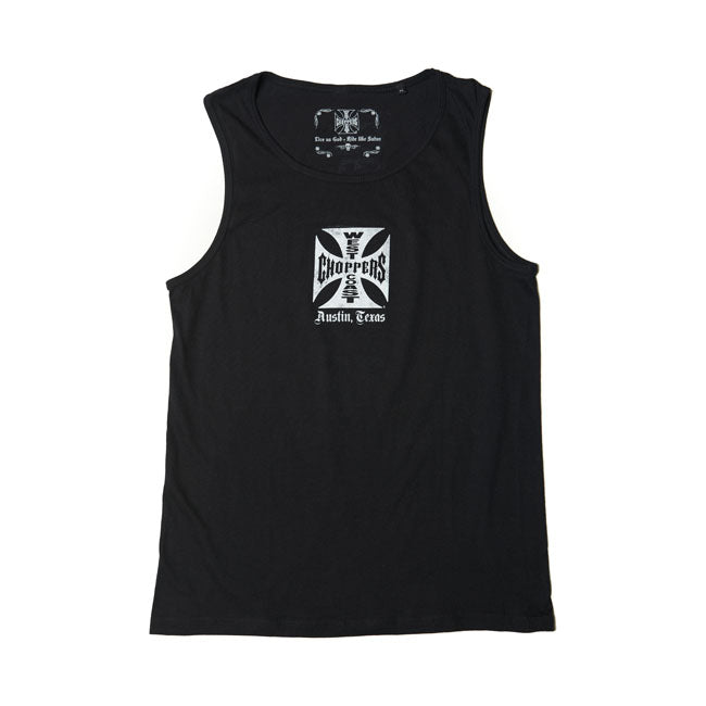 West Coast Choppers Wcc Classic Tank Top Black