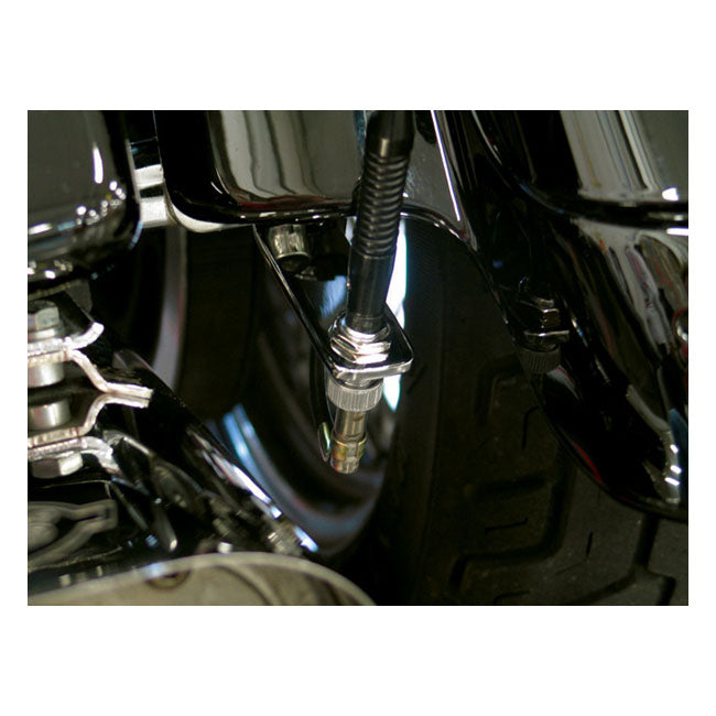 Pingel Antenna Low Mount Relocation Kit - Radio – 1985–2013 FLT/Touring Models with Radio