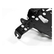 Zieger License Plate Bracket Pro Black – Honda: 2020–2021 CRF1100 DL Africa Twin