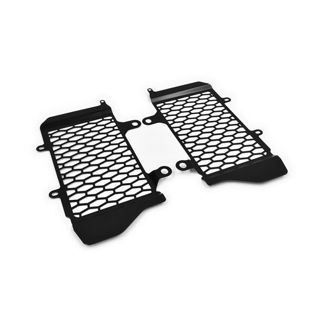Zieger Radiator Cover # 1 Black – Honda: 2020–2021 CRF1100 DL Africa Twin