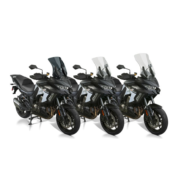 National Cycle NC VStream® Windshield, Dark Tint – Kawasaki: 2019–2022 KLE1000 Versys…
