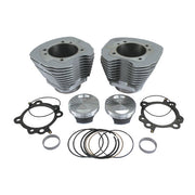 S&S 96" To 106" Big Bore Cylinder & Piston Kit. Silver – 2006–2017 96" Dyna; 2007–2017 96"…