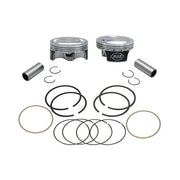 S&S 96" To 103" Big Bore Pop-up Piston Kit. +.005" – 2007–2017 96" Twin Cam