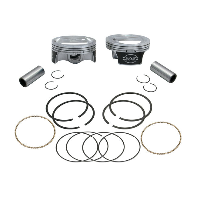 S&S 96" To 103" Big Bore Pop-up Piston Kit. +.010" – 2007–2017 96" Twin Cam