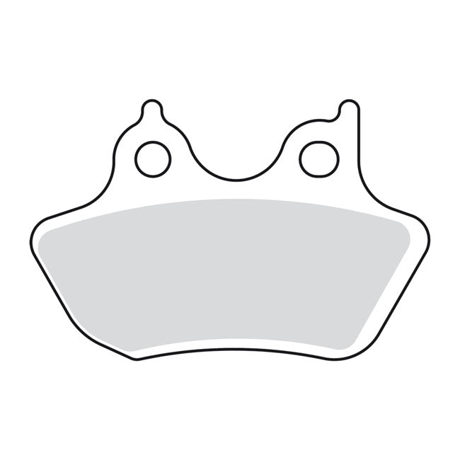 EBC Brake Pad Set. Organic – Front/Rear: 2000–2007 Big Twin…