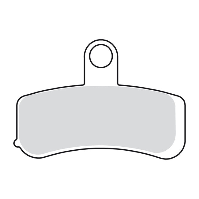EBC Extreme Pro Double-H Sintered Brake Pad Set – Front: 2008–2014 Softail; 2008–2017 Dyna