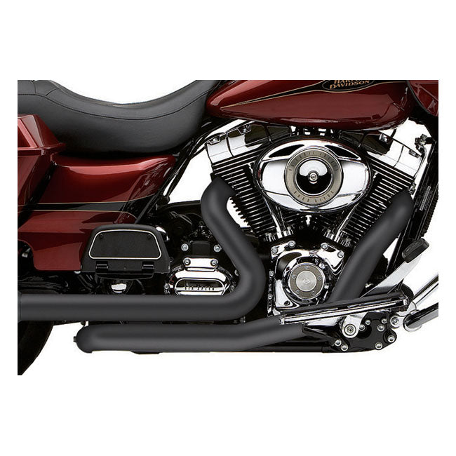 Cobra Independant Dual Head Pipes W/Power Port - Dual Bung – 2010–2016 FLT/Touring