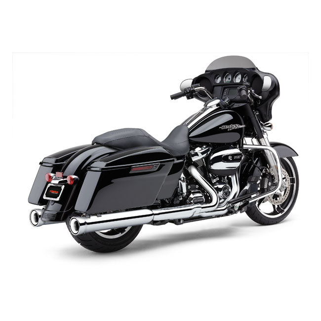 Cobra NH Series 4" Slip-on Mufflers – 2017–2026 Touring. Requires Disabling…