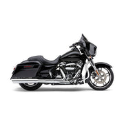 Cobra 909 Twins 4" Slip-on Mufflers. Chrome – 2017–2026 Touring. Requires Disabling…