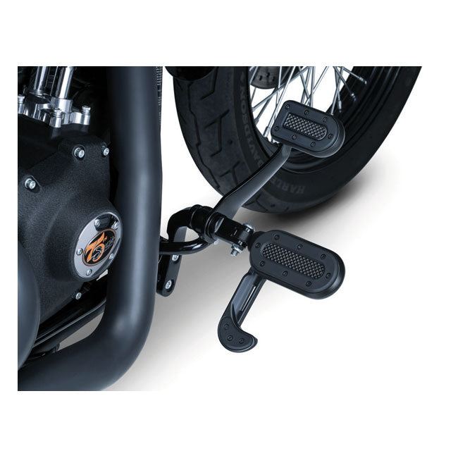 Kuryakyn Heavy Industry Brake Pedal Pad. Satin Black – 1984–2015 FX Softail; 2008–2011 Fxcw/C…