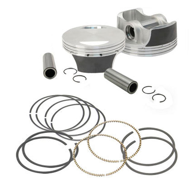 S&S 3.927" Bore Forged Piston & Ring Kit. Std – 2006–2017 96" Dyna; 2007–2017 96"…