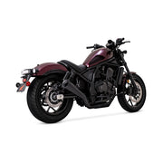 Vance & Hines Upsweep Slip-on Exhaust Muffler. Matte Black – 2021–2022 Honda Rebel 1100