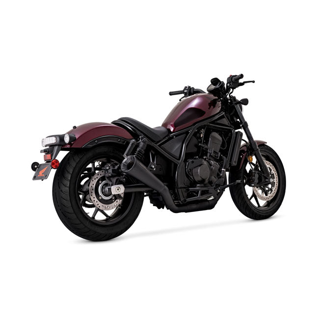 Vance & Hines Upsweep Slip-on Exhaust Muffler. Matte Black – 2021–2022 Honda Rebel 1100