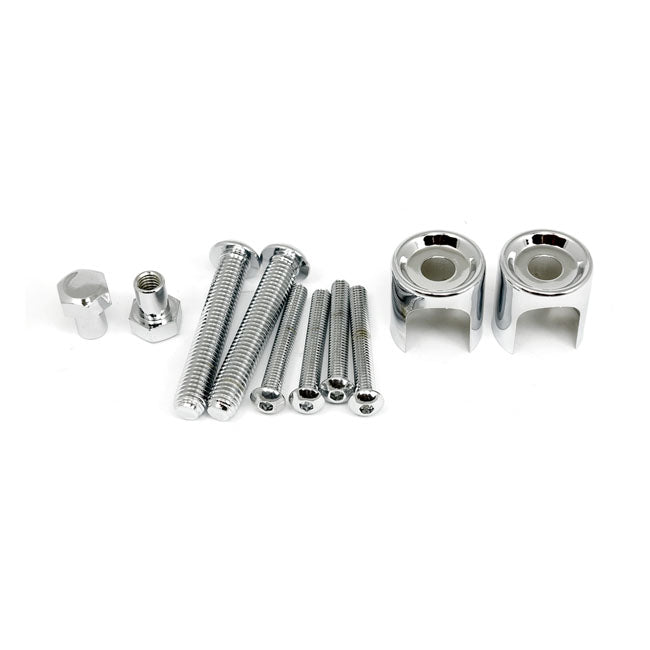 MCS Saddlebag Support Kit. Chrome – 1994–2003 XL Sportster