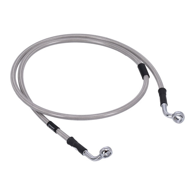 MCS by Goodridge Brake Line Front, Stainless Clear Coated – 2005–2010 XL883L Sportster Low…