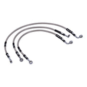 MCS by Goodridge Brake Line Front, Stainless Clear Coated – 2001–2005 VRSCA V-Rod