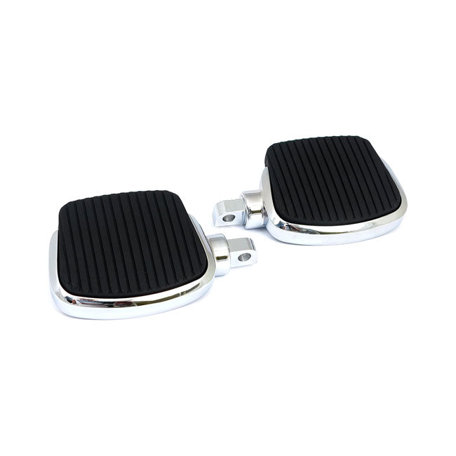 MCS Mini Floorboard Kit. 4" Long. Chrome – Traditional H-D Male Mount