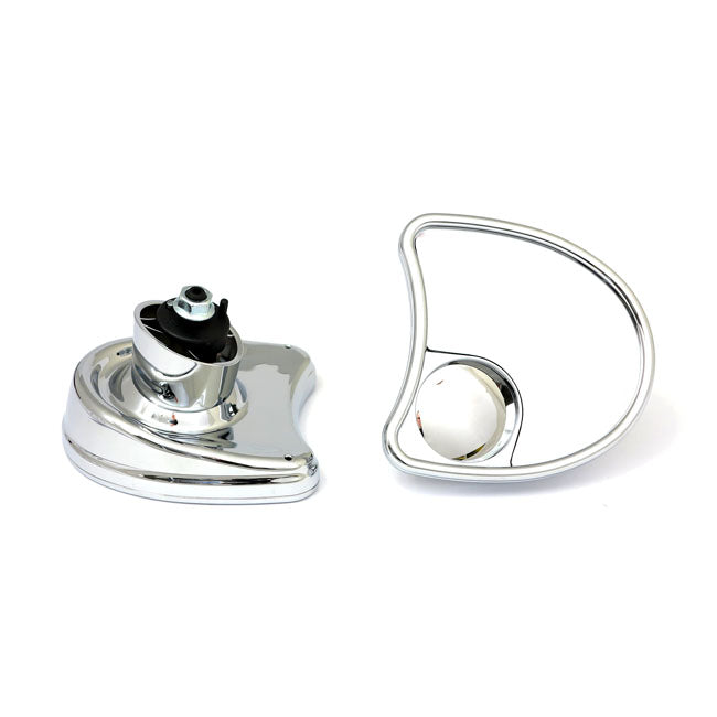 MCS Touring Fairing Mount Mirror Kit. Dual Vision, Chrome – 2014–2024 FLHT; FLHTK; 2015–2019 FLHTKL…