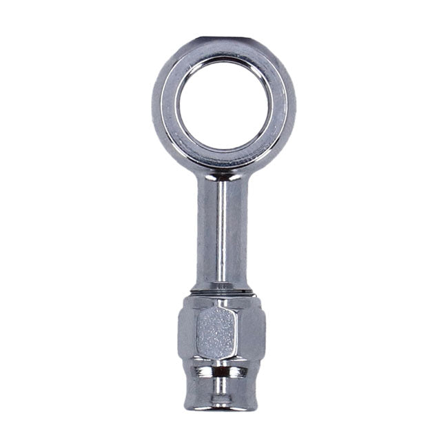 Goodridge 12 mm Banjo Fitting Straight. Chrome