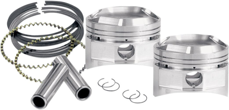 S&S 3-5/8" Bore Standard Compression Piston Kit for Super StockÂ® Heads #92-1060
