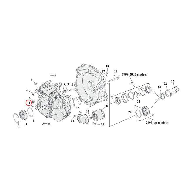 S&S Dowel Pin, Case to Cam Support Plate/Head to Cyl – Case to Cam Support: 1999–2017 Twin Cam.…
