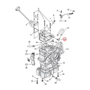MCS Oil Line Fitting, Elbow 90 Degree