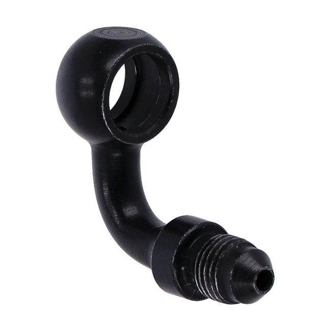 Goodridge Banjo Fitting Black 7/16", 90 Degrees, 11 mm