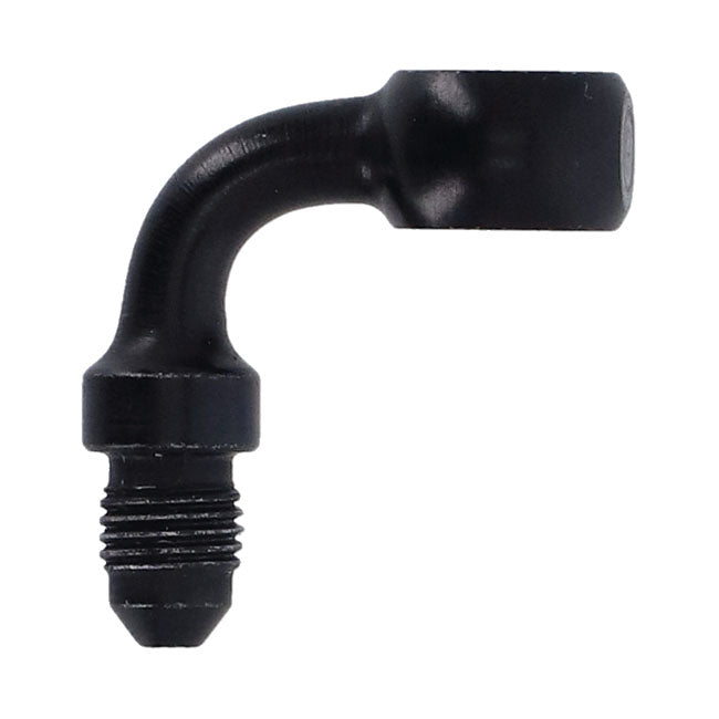 Goodridge Banjo Fitting Black 7/16", 90 Degrees, 11 mm