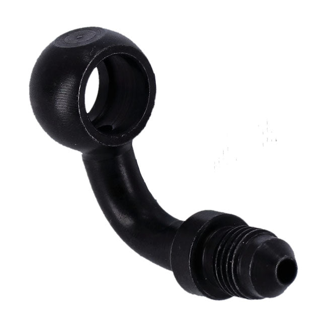 Goodridge Banjo Fitting Black 3/8", 90 Degrees, 10 mm