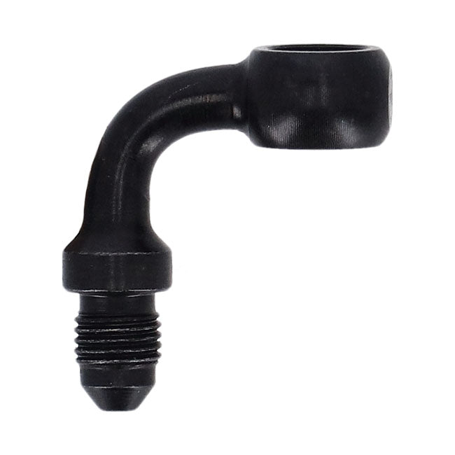 Goodridge Banjo Fitting Black 3/8", 90 Degrees, 10 mm