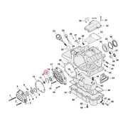 MCS Ball Bearing, Transmission Bearing Housing – Front (Countershaft) & Rear (Mainshaft):…