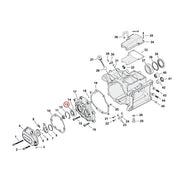 MCS Ball Bearing, Transmission Bearing Housing – Front (Countershaft) & Rear (Mainshaft):…