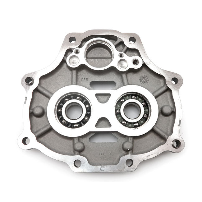 MCS Bearing Housing Assembly, Transmission. Silver – 2007–2024 Softail; 2006–2017 Dyna…
