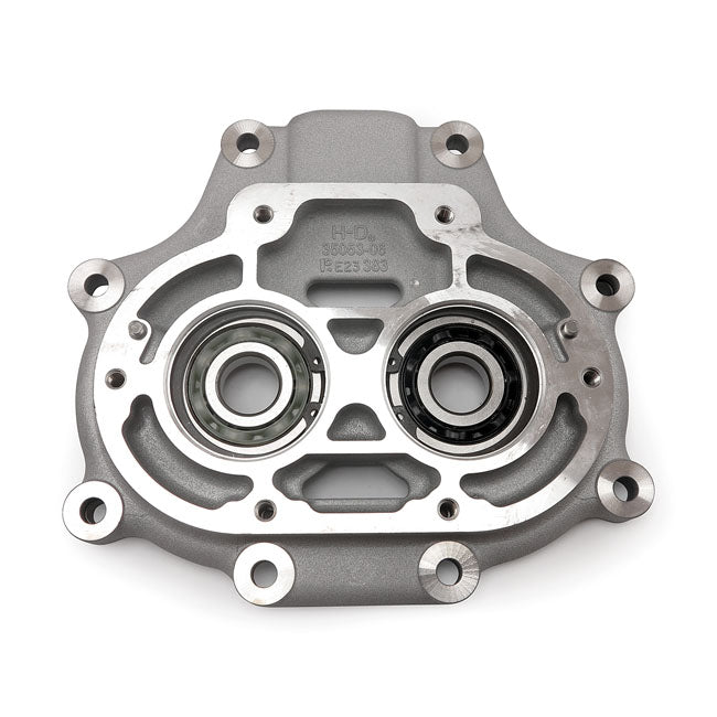 MCS Bearing Housing Assembly, Transmission. Silver – 2007–2024 Softail; 2006–2017 Dyna…