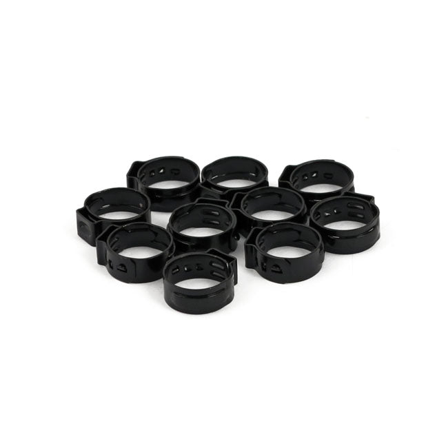 MCS Hose Clamps OEM Crimp Style, 5/16" Fuel Lines – Various H-D Models