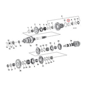 MCS Spacer, 6Th Gear Bearing Transmisson – 2007–2026 Softail; 2006–2017 Dyna…