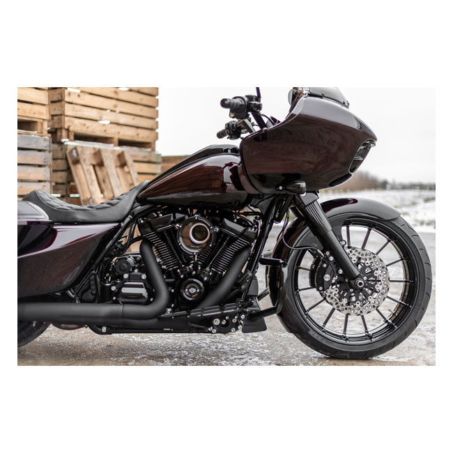 Killer Custom ''Wrapper'' Front Fender, 21 X 5.50 Fat Wheels – 2014–2025 FLT/Touring with 921653 Slash…