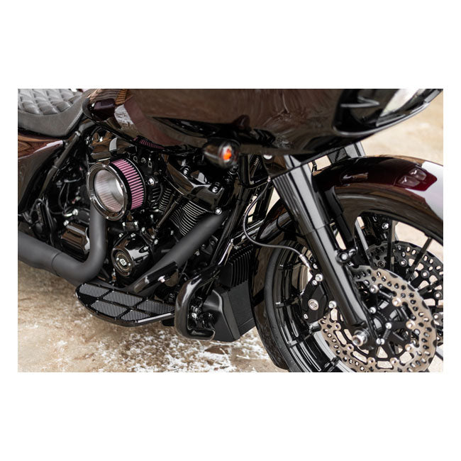Killer Custom ''Wrapper'' Front Fender, 18 X 5.50 Fat Wheels – 2014–2025 FLT/Touring with 921653 Slash…