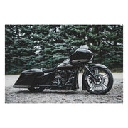 Killer Custom ''Bulldog'' Front Fender, 23 X 5.50 Fat Wheels – 2014–2025 FLT/Touring. with 23" X 5.50…