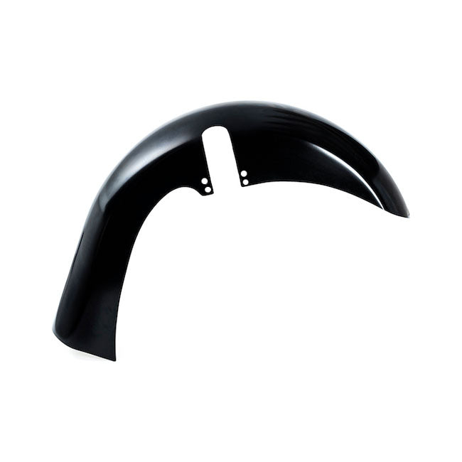 Killer Custom ''Bulldog'' Front Fender, 5.5 x 21 Fat Wheels – 2014–2025 FLT/Touring. with 21" x 5.5…