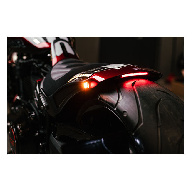 Killer Custom ''Avenger'' Rear Fender Kit. No Int. Struts – 2023–2026 FXBR Breakout 117. With…