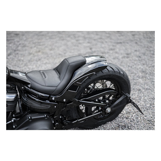 Killer Custom ''Blocker'' Seat for ''Bobbstr''/''Rodstr'' Fender – M8 Softail with Rear Fender Kits:…